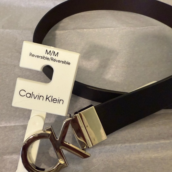 Calvin Klein Black Reversible Belt - Picture 2 of 6